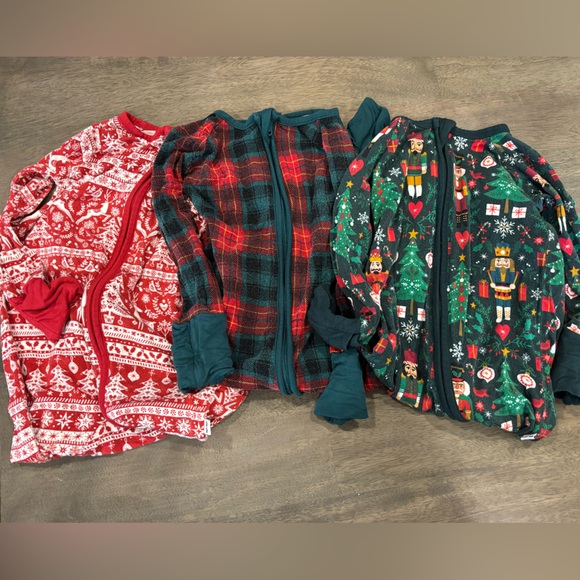 Little Sleepies Other - Little sleepies 6-12 Christmas bundle